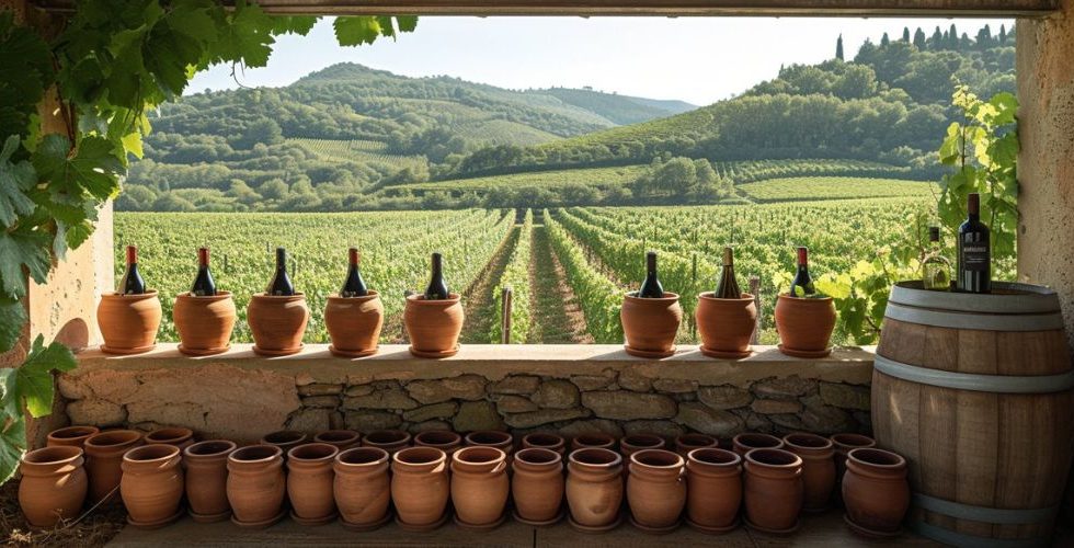 Les avantages des range-bouteilles en terre cuite pour vos vins