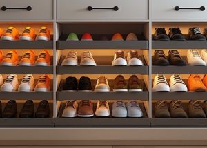 Le Range-chaussures Coulissant Extensible : La Solution Idéale pour Optimiser vos Rangements